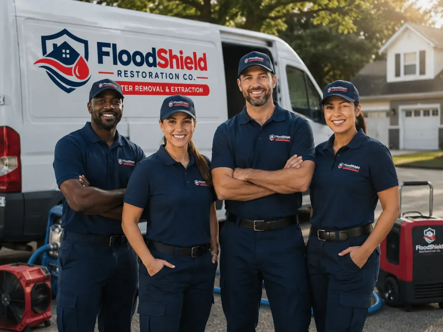 Flood Damage Restoration company in Lyndon Station, WI